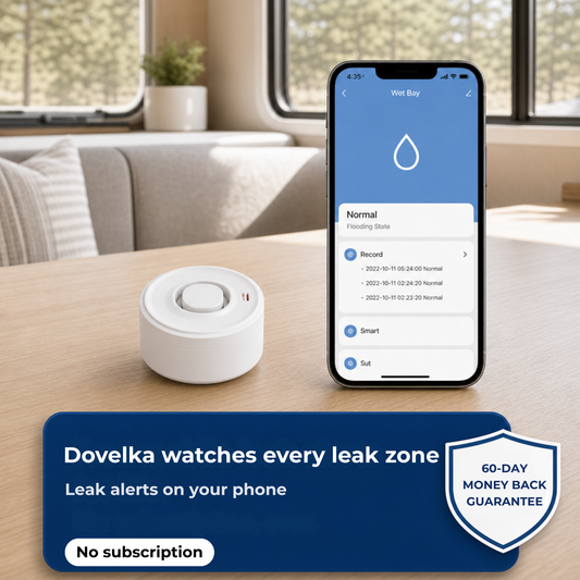 Dovelka LeakGuard 360™  RV Water Leak Detector