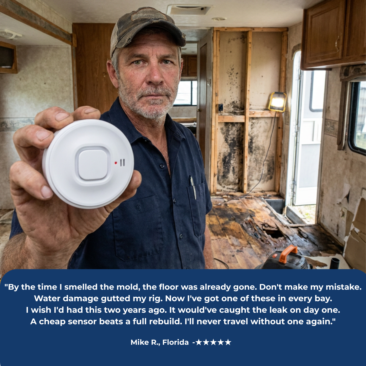 Dovelka LeakGuard 360™  RV Water Leak Detector